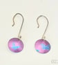 021 - Handmade Aluminium and Silver Reversible Earrings - Image 1