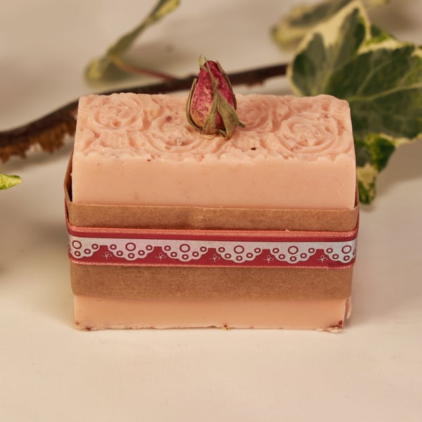 Rose Clay handcrafted soap