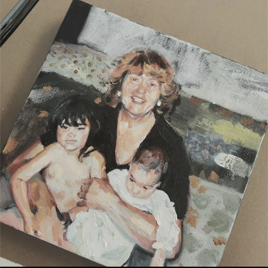 Portrait Commission - Small 8''x 8''