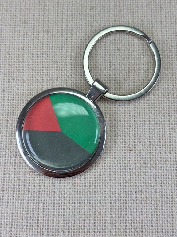 Martinique Flag Keyring