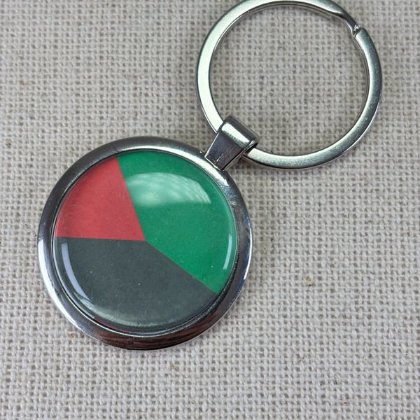 Martinique Flag Keyring