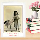 Vintage Printable Cards (Puppy)