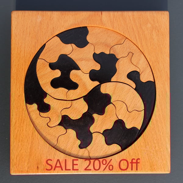 Yin Yang Jigsaw Puzzle (WJF1)