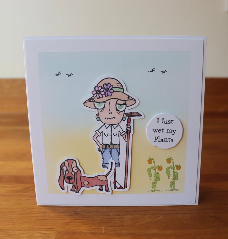 Gardening With Humour and my Dog.