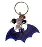 Resin Bat Shaped Bag Charm - Purple - Image 2