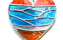 Stained Glass Suncatchers Hearts Love