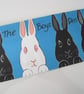 Pet Sign Portrait for 3 or 4 Animals Shed Hutch Custom Painting Dog Cat No Holes - Image 3