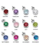 Personalised Sterling Silver Birthstone Flower Bracelet - Image 7