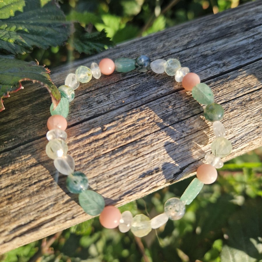 FOREST FAIRY gemstone crystal Bracelet 