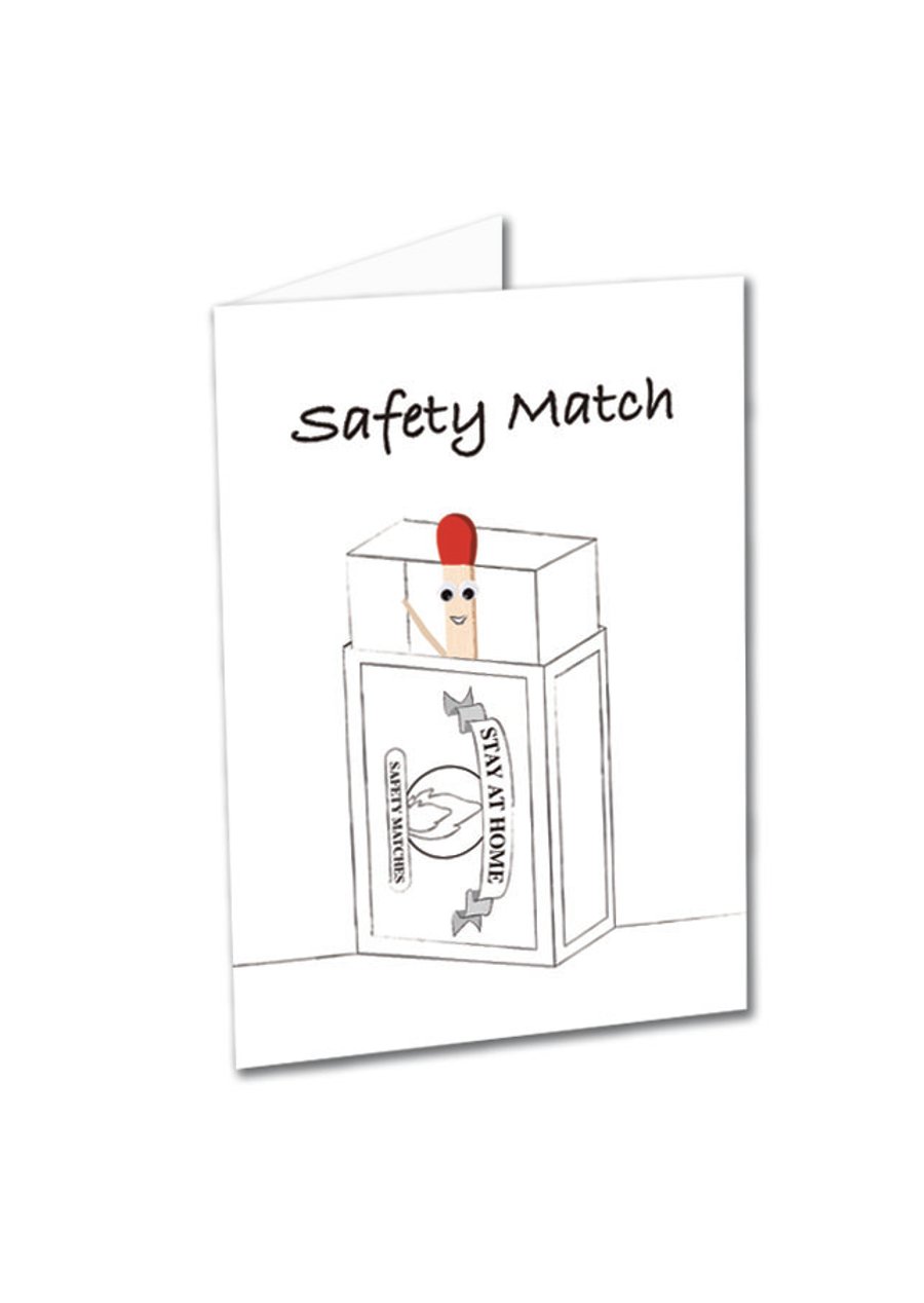 Matchstick Men - Safety Match - Covid-19