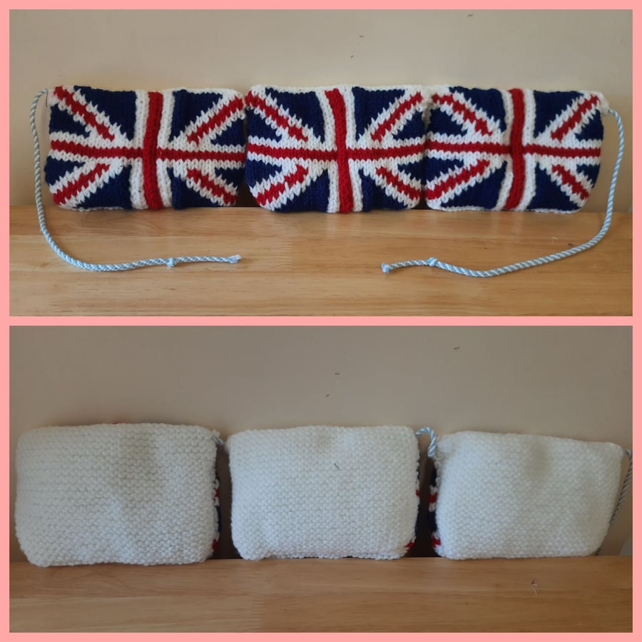 Knitted Union Jack Bunting