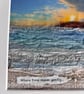 Stitched textile seascape art… Where time moves gently  - Image 6