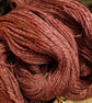Plum Intended hand spun yarn – Cheviot wool - 275 yards - Image 2