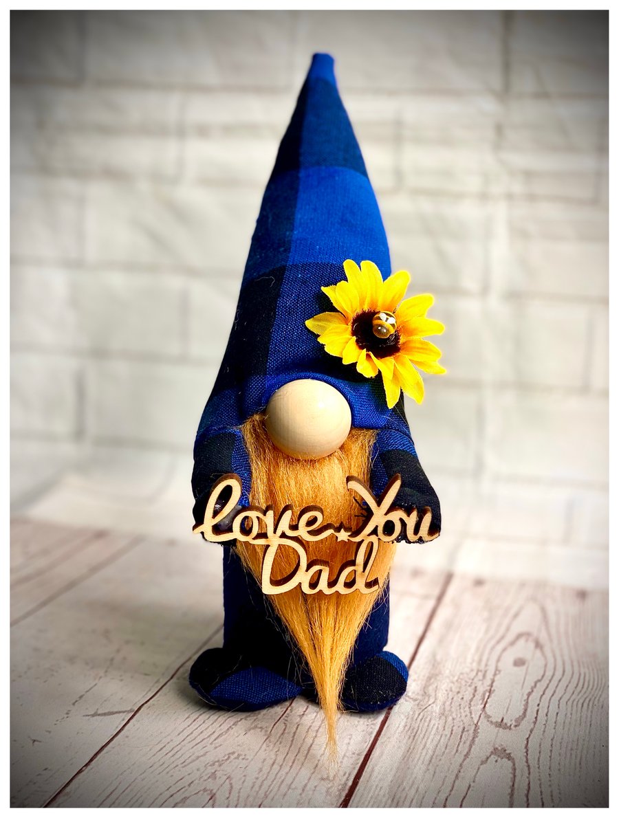 Handmade Father's Day Nordic Gnome