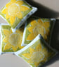 Handprinted Sunflower Lavender Bag - Image 4
