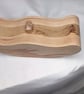 Curved flamed beech storage box - Image 4