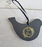 Small Handmade Mosaic Bird - Image 6