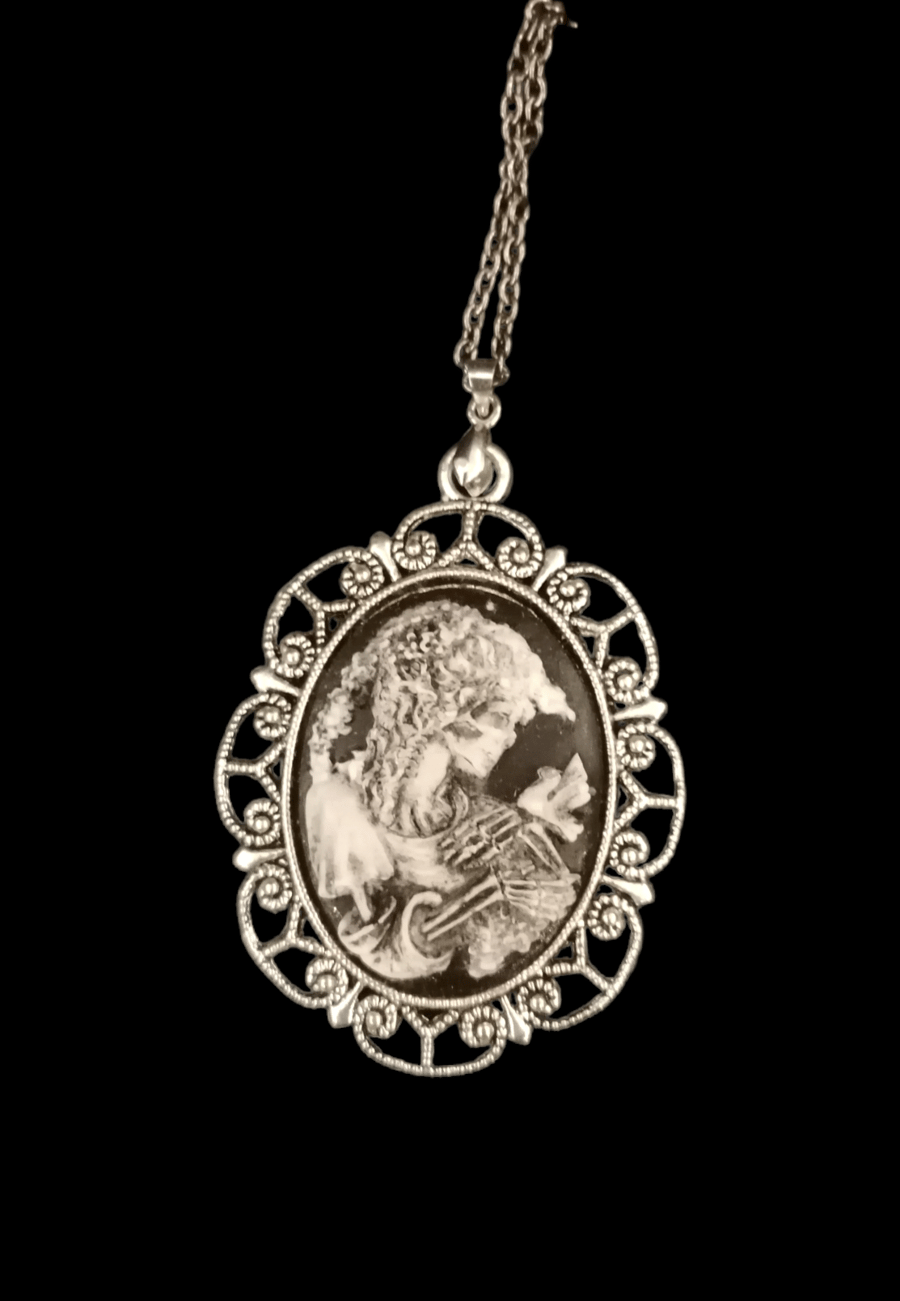 Gothic Cameo style necklace