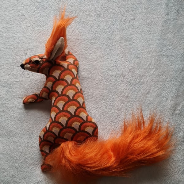  Exclusively for Jay B - Faux squirrel wall mount - Sadie the second