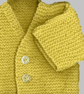 KNITTING PATTERN PDF Garter Cardigan for Baby