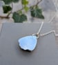 Sterling Silver Petrified Palm Wood Statement Gemstone Necklace - JBJ2082 - Image 5