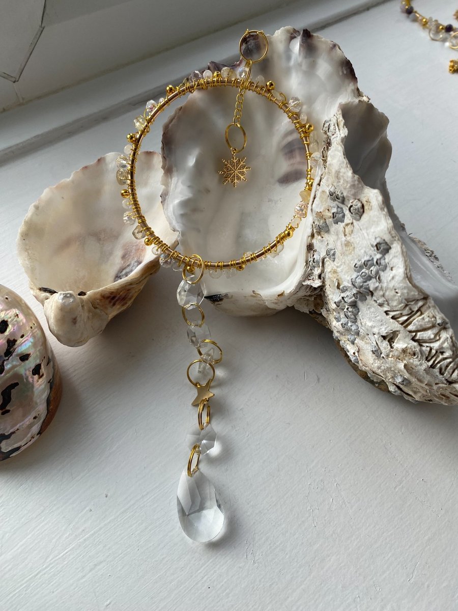 Krystal - Christmas suncatcher
