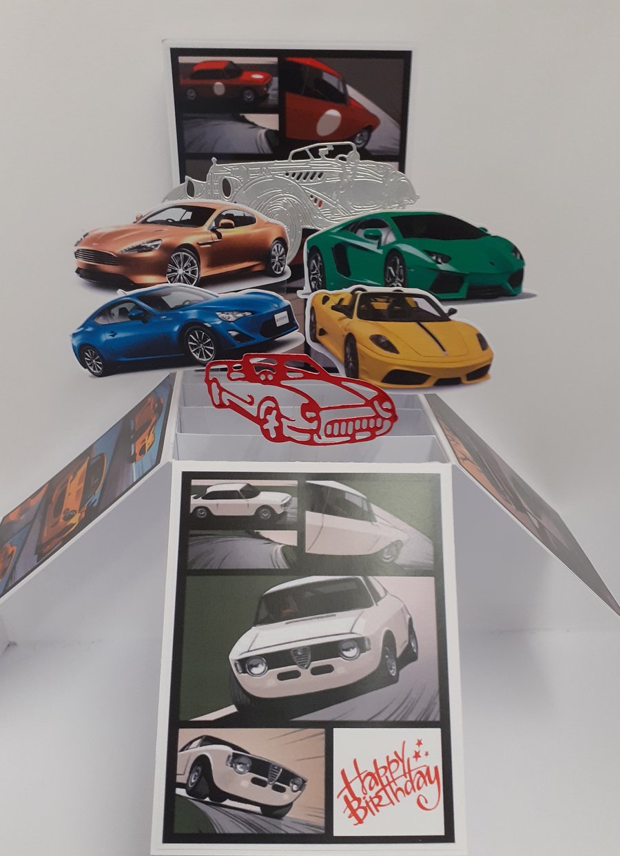 Cars Birthday Card