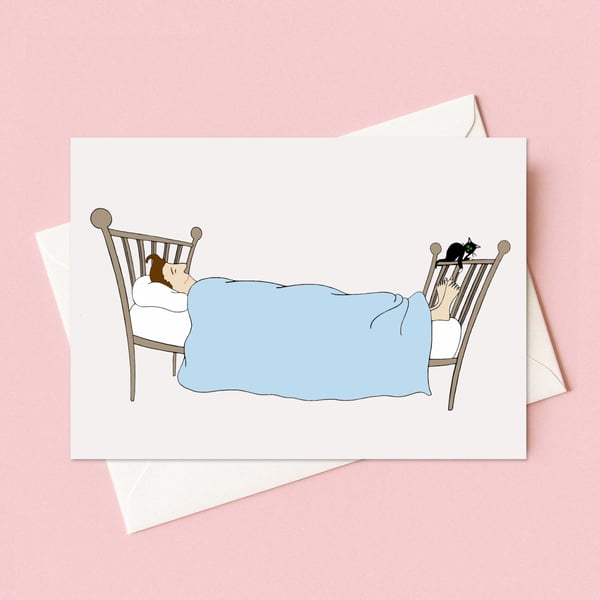 Cat Greeting Card: Ideal for a Cat Dad Birthday (109)