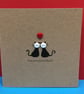 Cute Cat Valentine's Day Card - Image 1