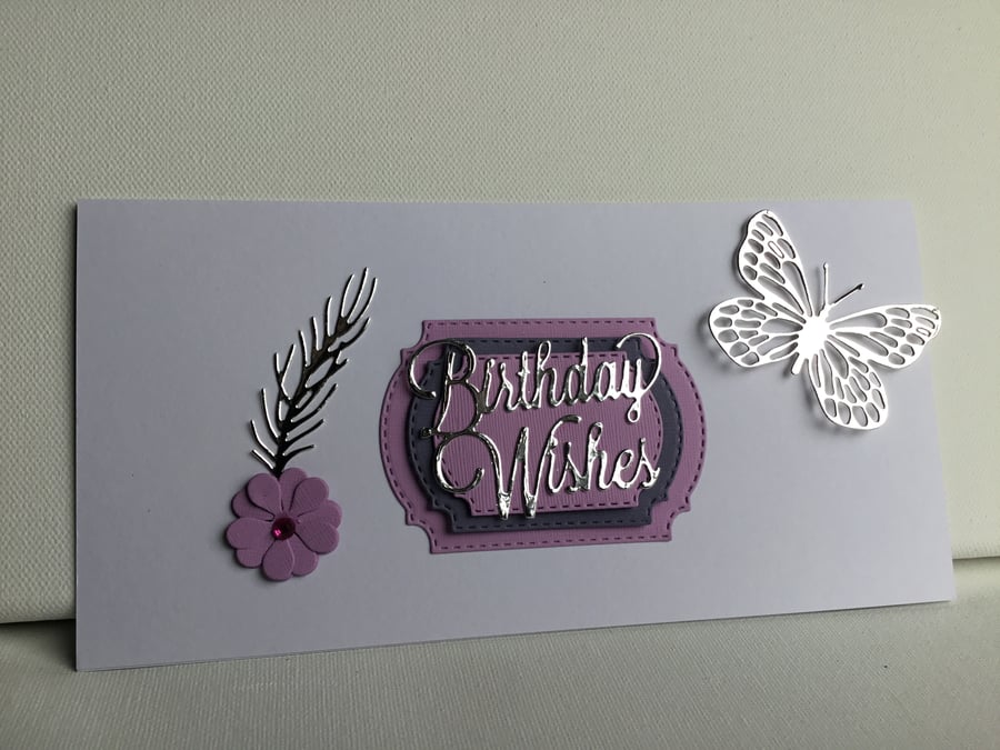 Beautiful handmade Birthday Card. CC353