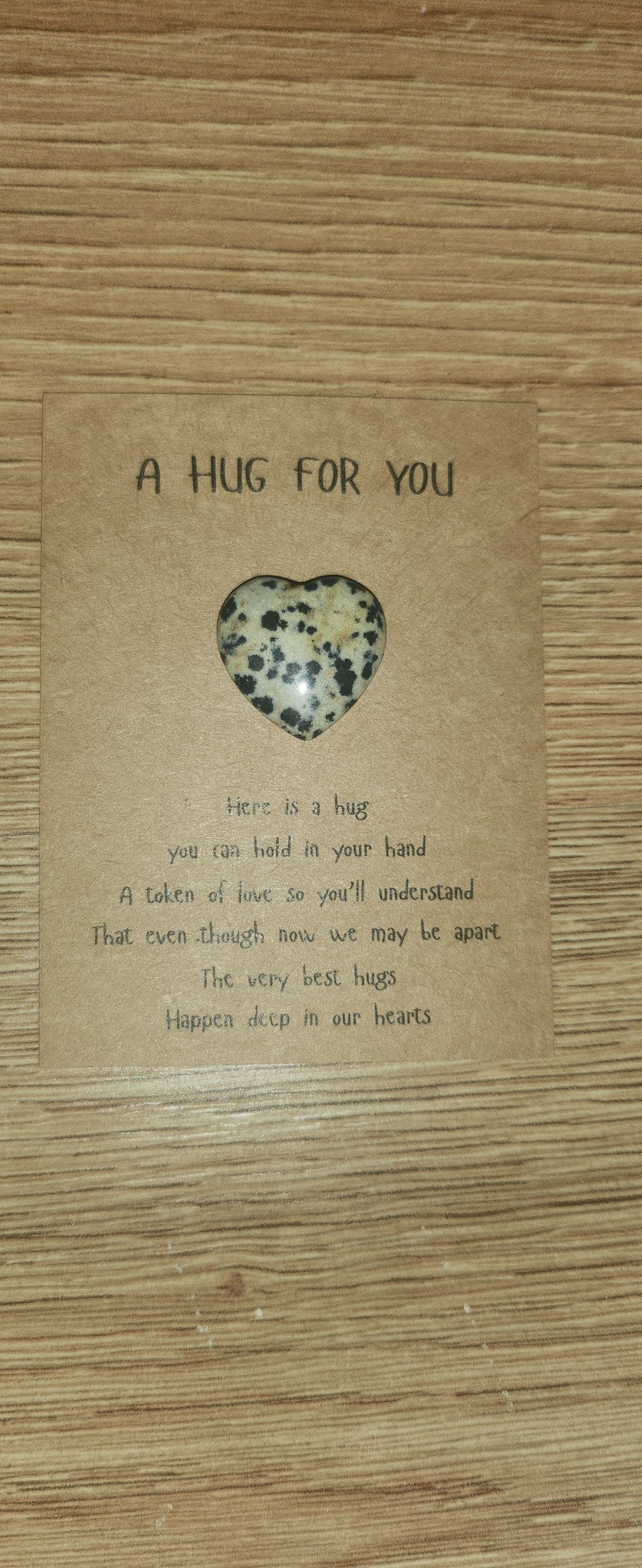 Pocket heart hugs - Dalmation Jasper 