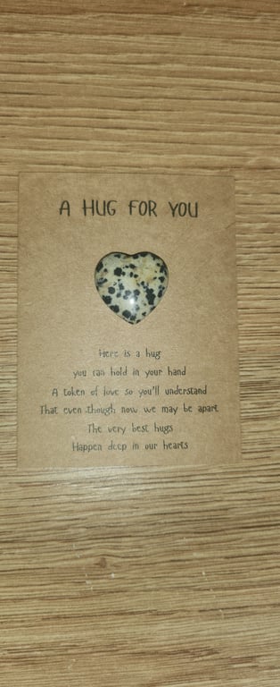 Pocket heart hugs - Dalmation Jasper 