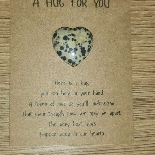 Pocket heart hugs - Dalmation Jasper 