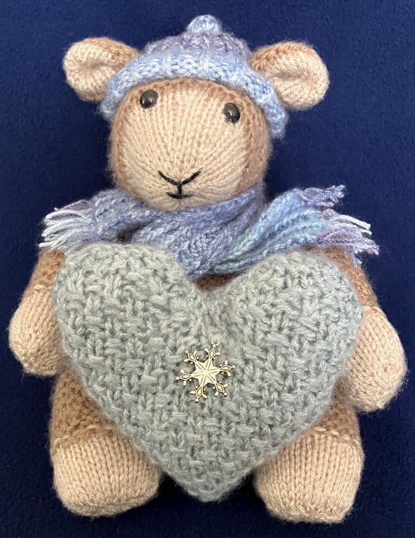 Lamb with a Silver Heart - Special Gift