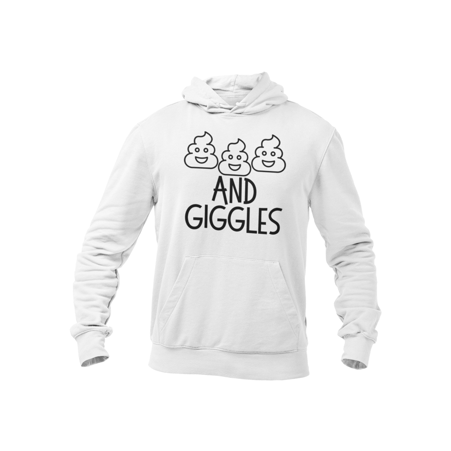 S..t's and Giggles  ( Poo Emoji's ) Hoodie 
