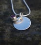  Ruby Silver Necklace - Image 4