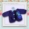 Purple Berries Cardigan 