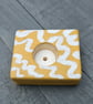 Single beach design tealight holder