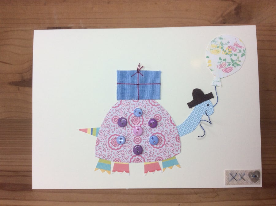 Sally the Tortoise Card 