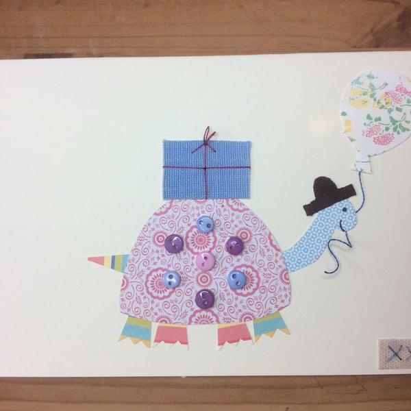 Sally the Tortoise Card 
