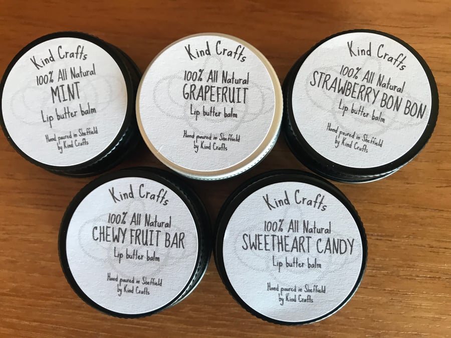 All Natural 100%, Lip Balm, Vegan Friendly,Cruelty Free and very Conditioning.