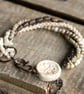 Rustic Multi Strand Beaded Bracelet - Image 3