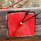 Beautiful wooden wall clock. Perfect decorating piece