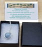 Celestite circle pendant - Image 5