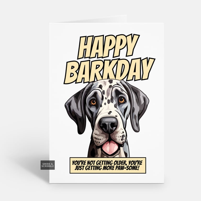 Unique Funny Birthday Card For Him Or Her 