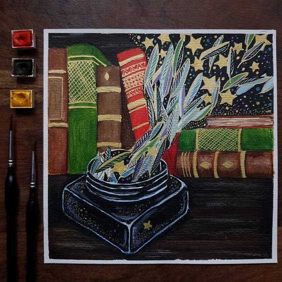 Ink and stories original art