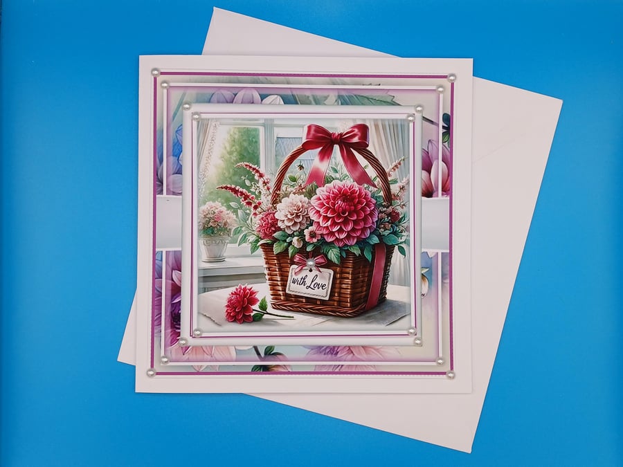 Birthday Card, Female, Floral