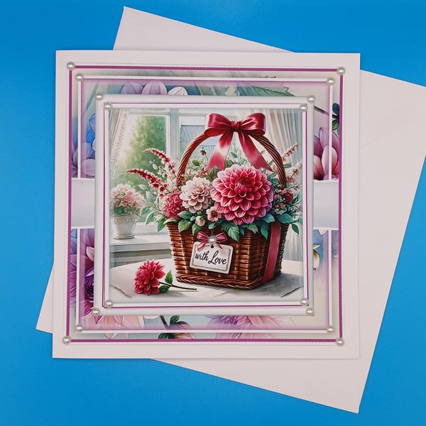 Birthday Card, Female, Floral