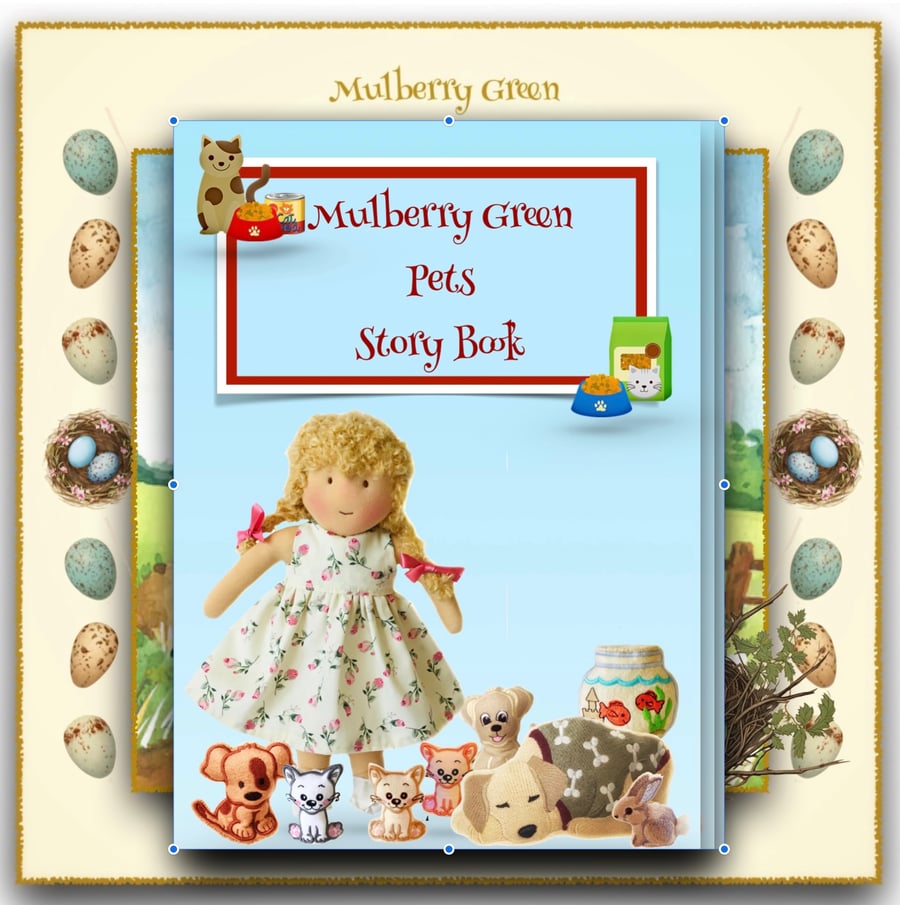 Mulberry Green Pets Story Book