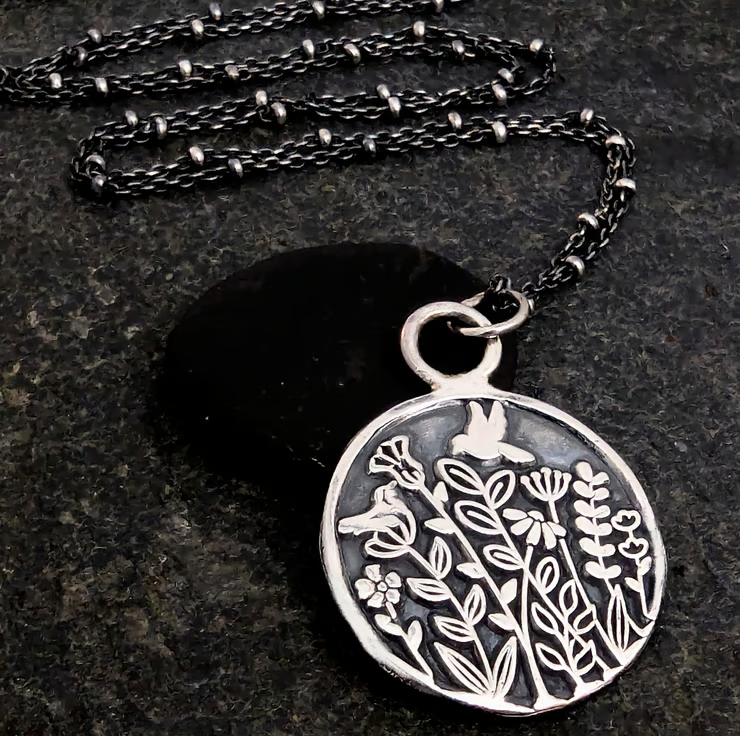 Sterling Silver Talisman pendant